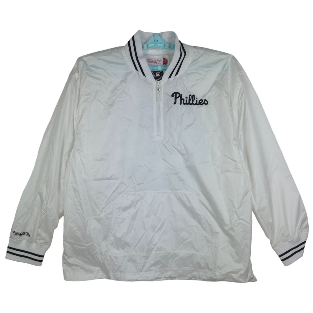 Philadelphia Phillies Mitchell & Ness MLB XL XLarge Jacket Light Weight NWT